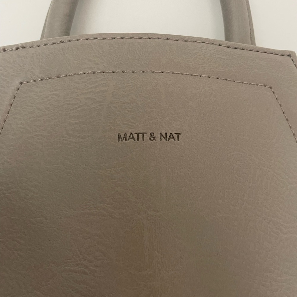 MATT & NAT backpack. Grey. - Picture 2 of 4